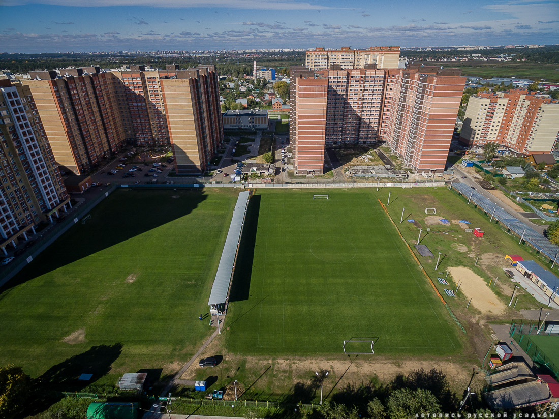 Поселок Октябрьский, фабрика Шорыгина с квадрокоптера