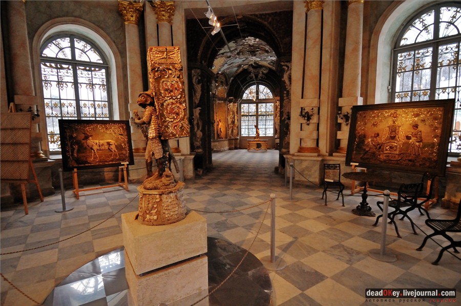 Усадьба Кусково, интерьеры грота