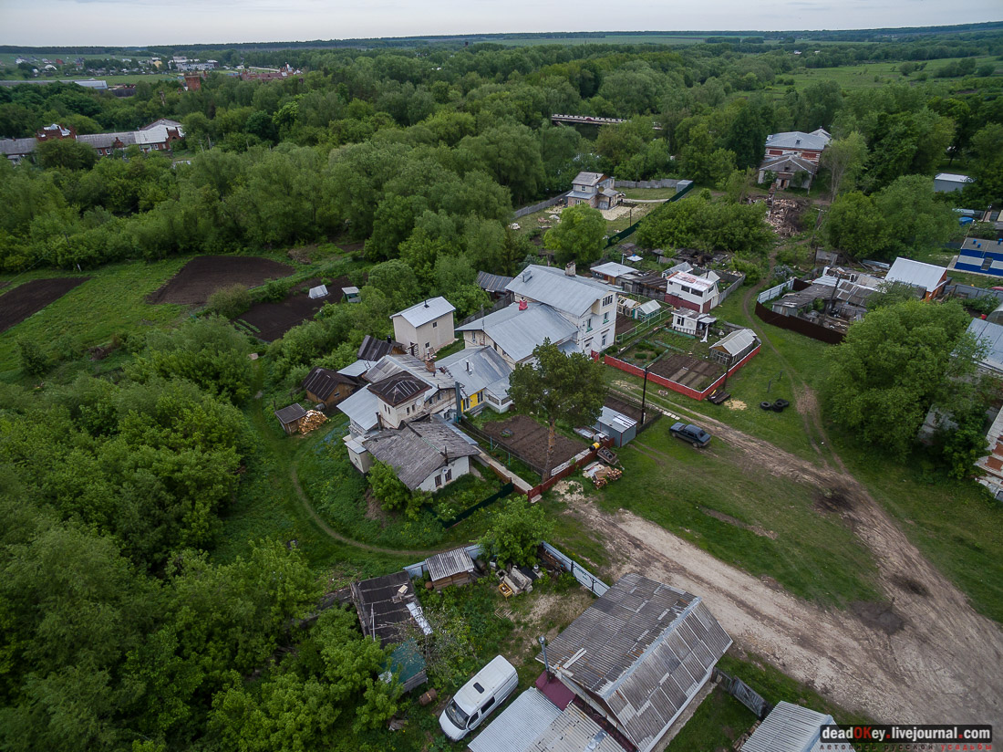 усадьба Старожилово с квадрокоптера