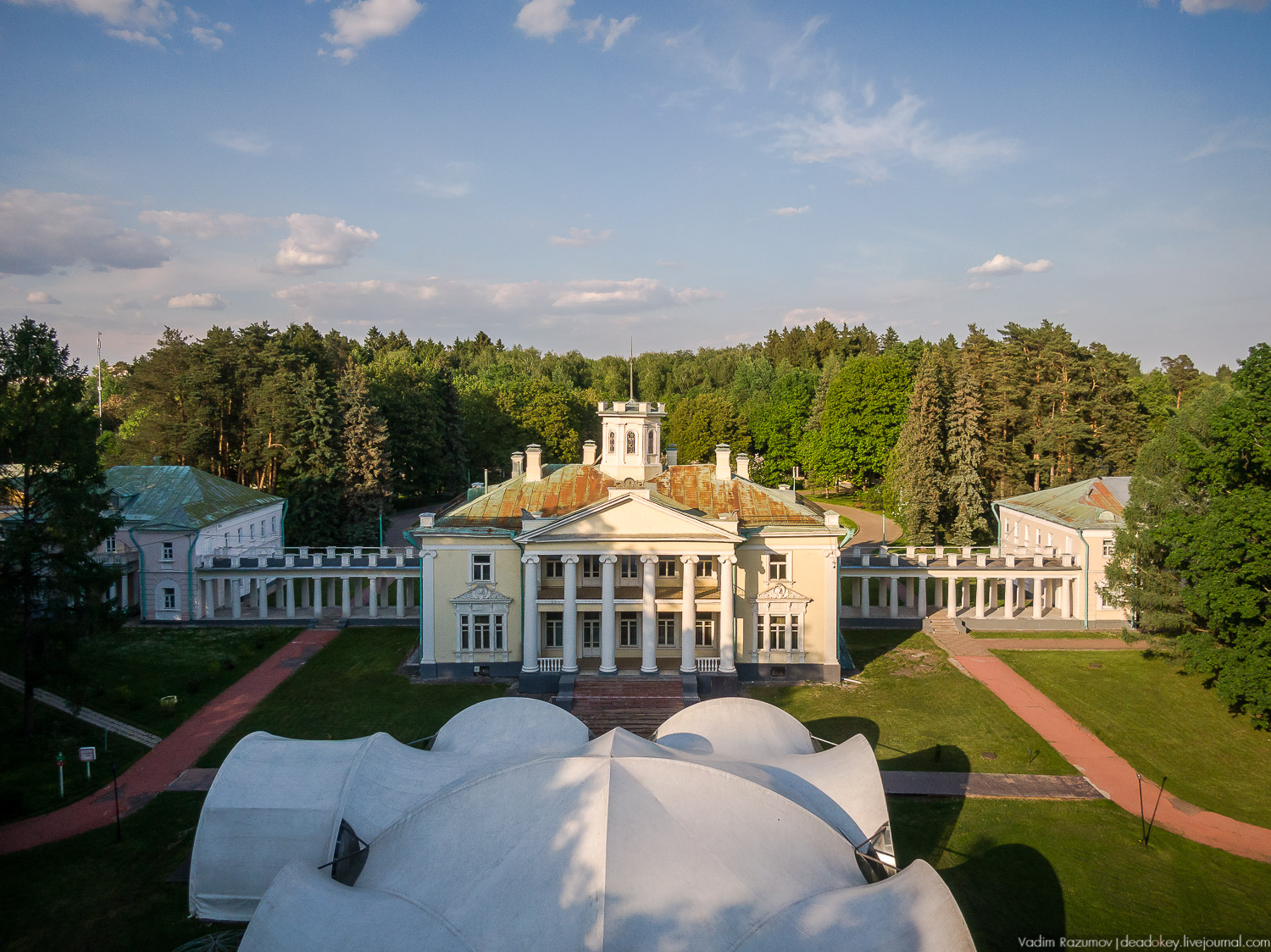 усадьба Валуево с дрона
