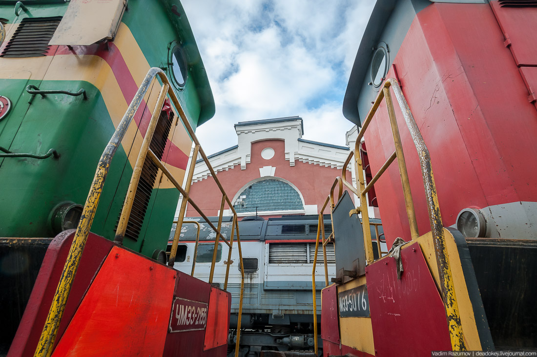 МКЖД. Возвращение истории. Паровозное депо Лихоборы.