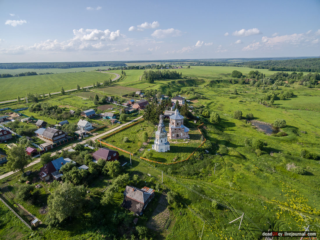 Летопись Русской усадьбы, усадьбы с квадрокоптера