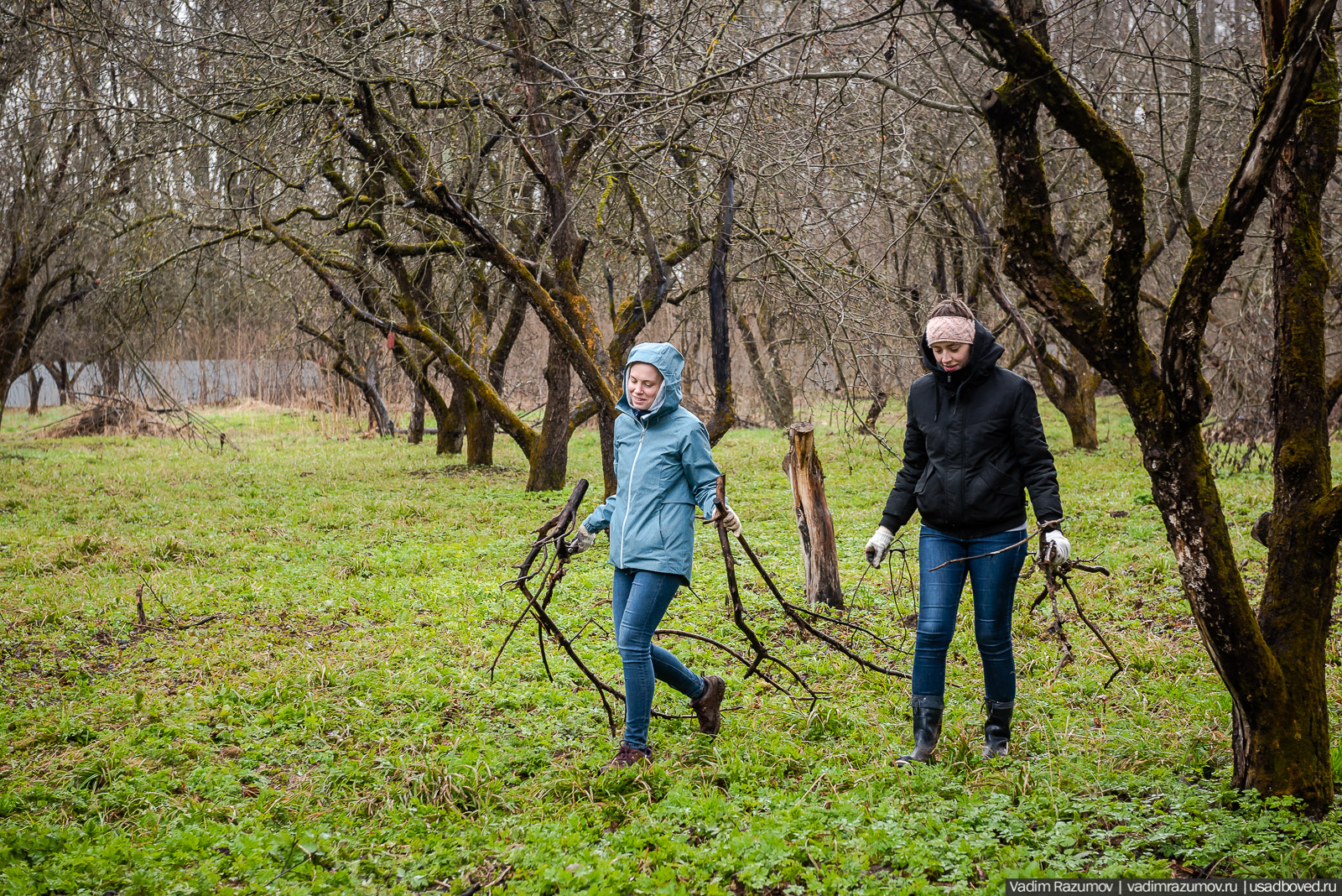 усадьба Колосово, волонтерский субботник 24 апреля 2021 года, Тульская область, НП Русская усадьба