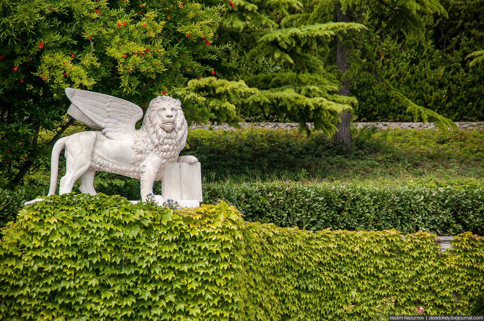 Юсуповский дворец, Крым, львы