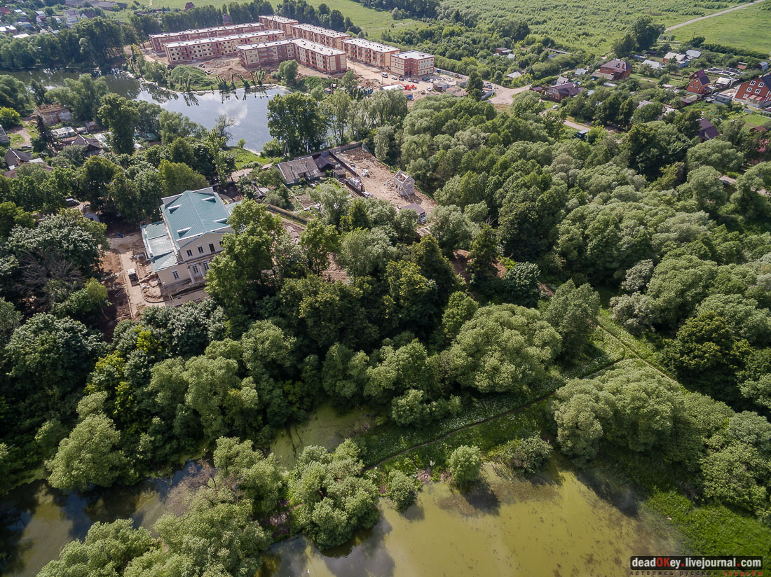 Летопись Русской усадьбы, усадьбы с квадрокоптера