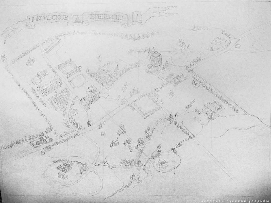 усадьба Никольское-Черенчицы, Тверская область, Торжокский район