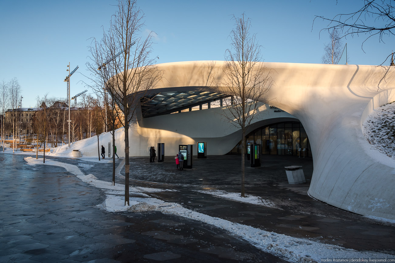 Москва, парк Зарядье