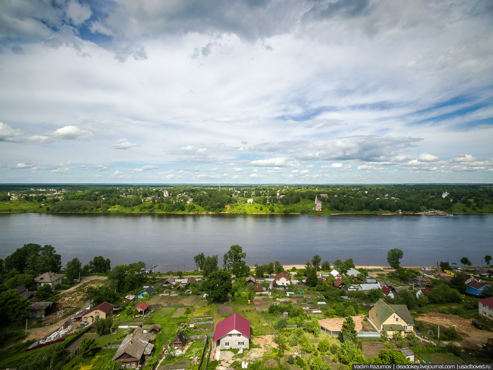Тутаев (Романов-Борисоглебск), Ярославская область с дрона