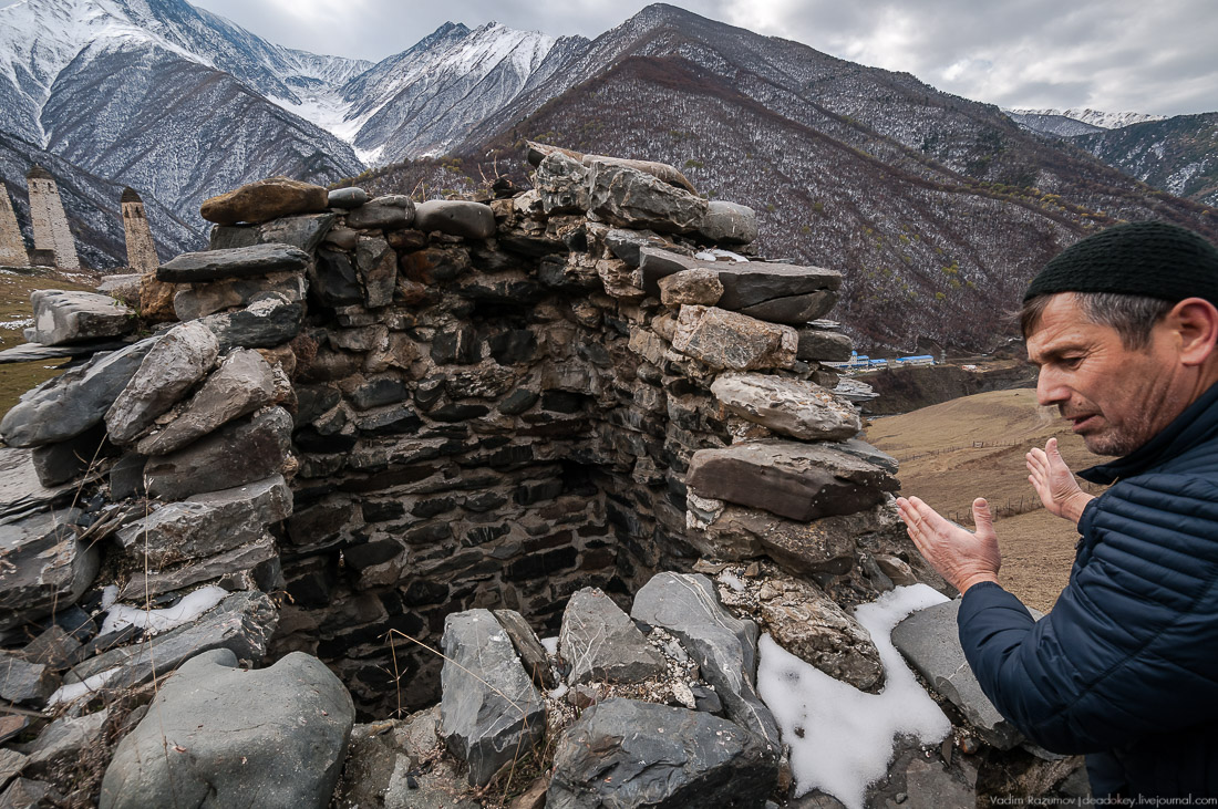 Башенный комплекс ЭРЗИ, Ингушетия, Джейрахское ущелье.