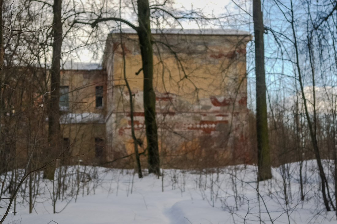 усадьба Гребнево сбрасывает штукатурку 1820 года