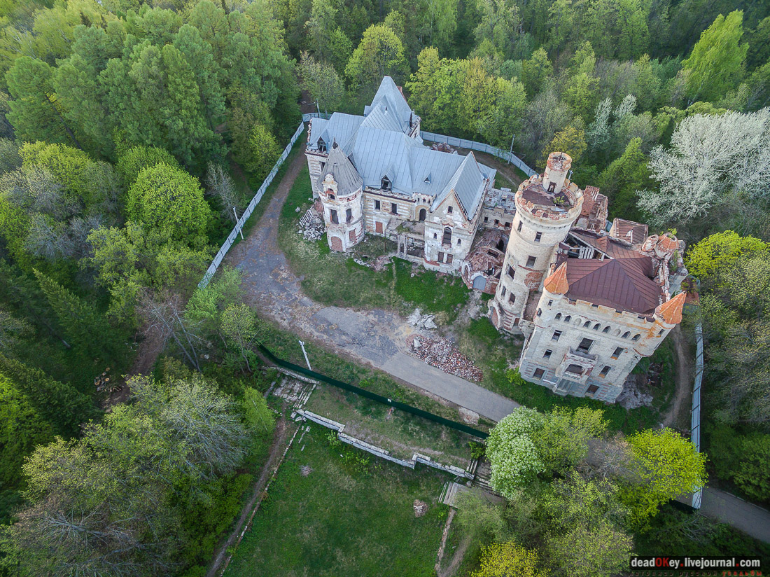усадьба Муромцево (Судогда) с квадрокоптера