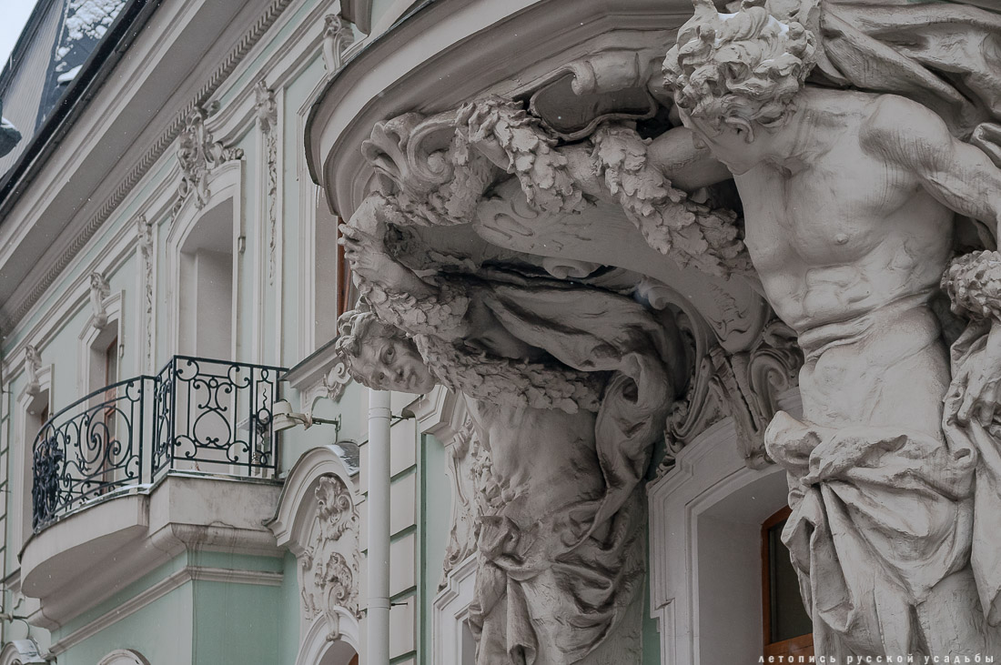 Интерьеры дома купцов Кузнецовых после реставрации, г. Москва, ул. Проспект Мира, д. 41, стр. 1.