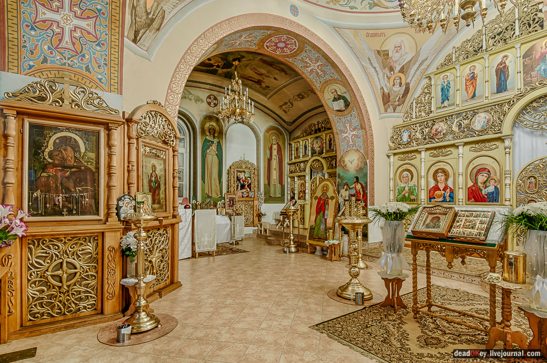 усадьба Ламишино, экспозиция фотографий усадьбоведа Вадима Разумова, посвящённая храму Иконы Божией Матери Казанская на хуторе Ламишино