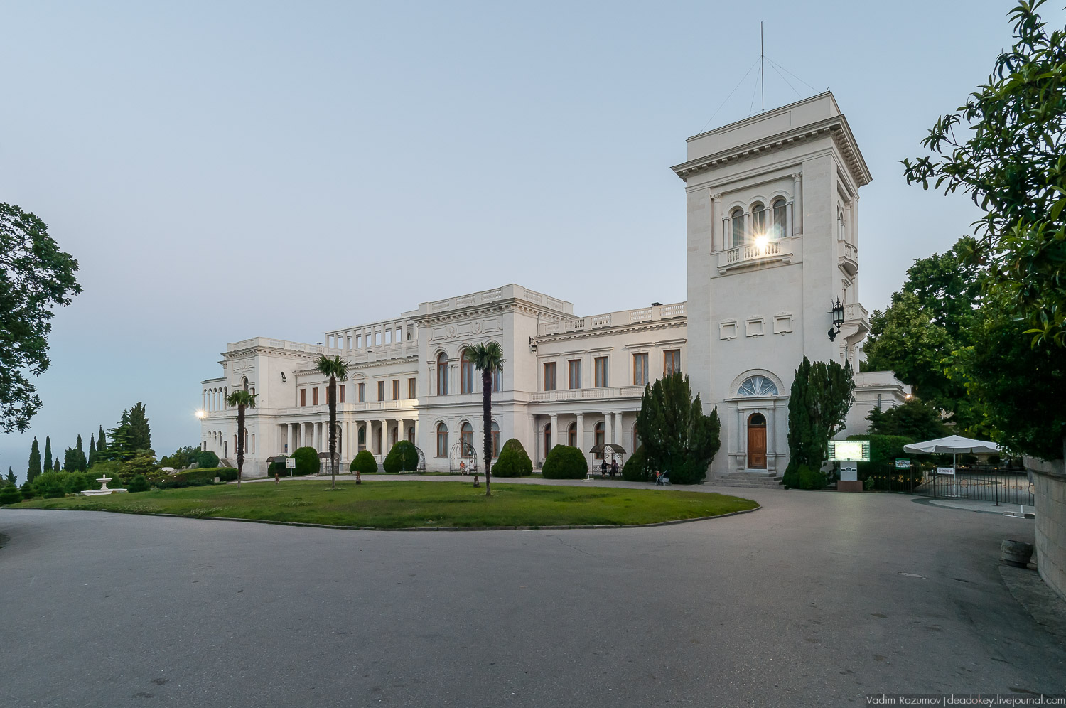 Усадьбы Крыма, открытие моста