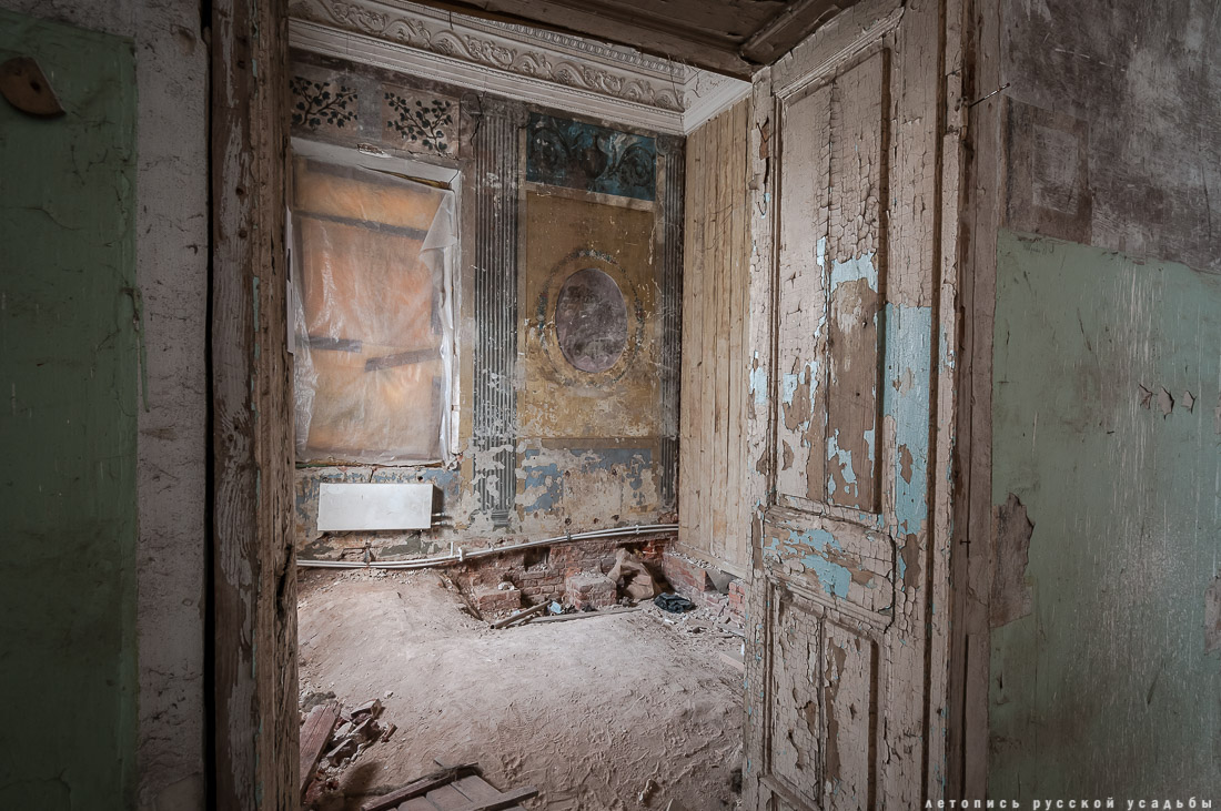 усадьба Никольское-Урюпино, интерьеры Белого домика