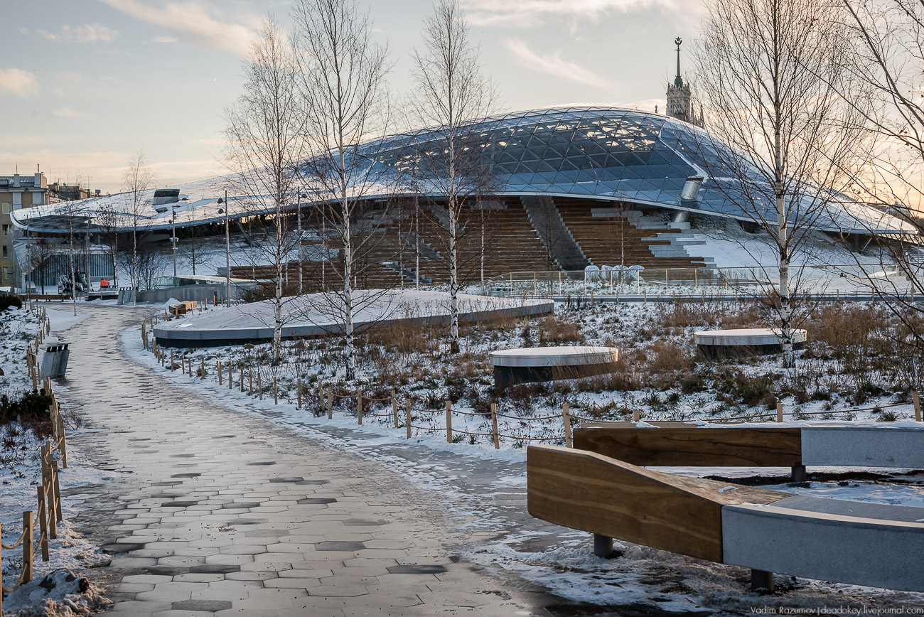 Москва, парк Зарядье