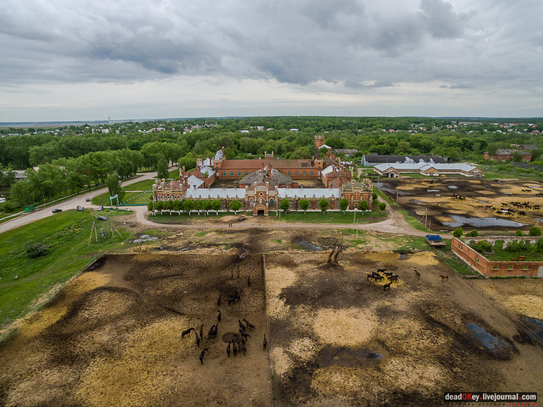 усадьба Старожилово с квадрокоптера