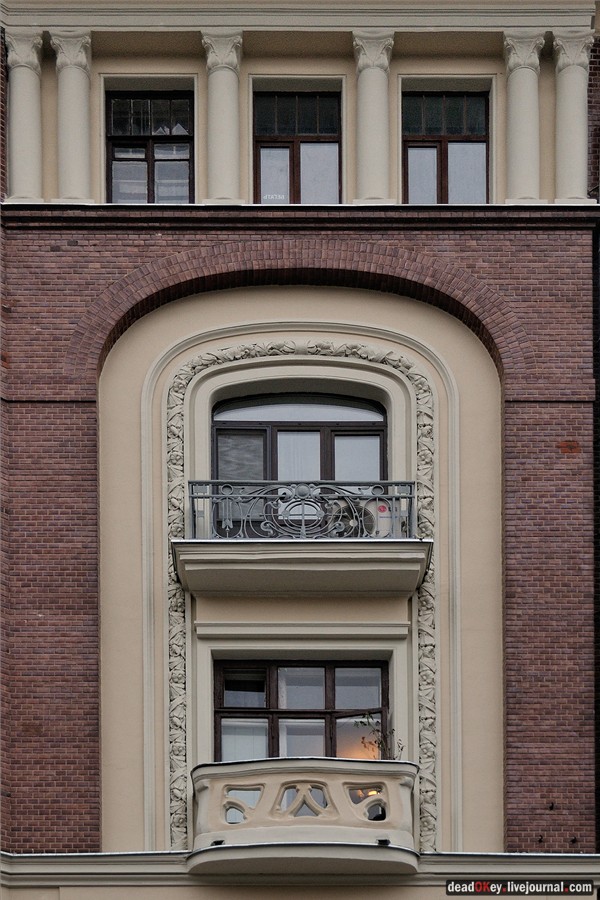 Дом московского товарищества для ссуды под заклад движимых имуществ (ломбард), 1904, архитектор А.В. Иванов, ул. Большая Дмитровка, 22