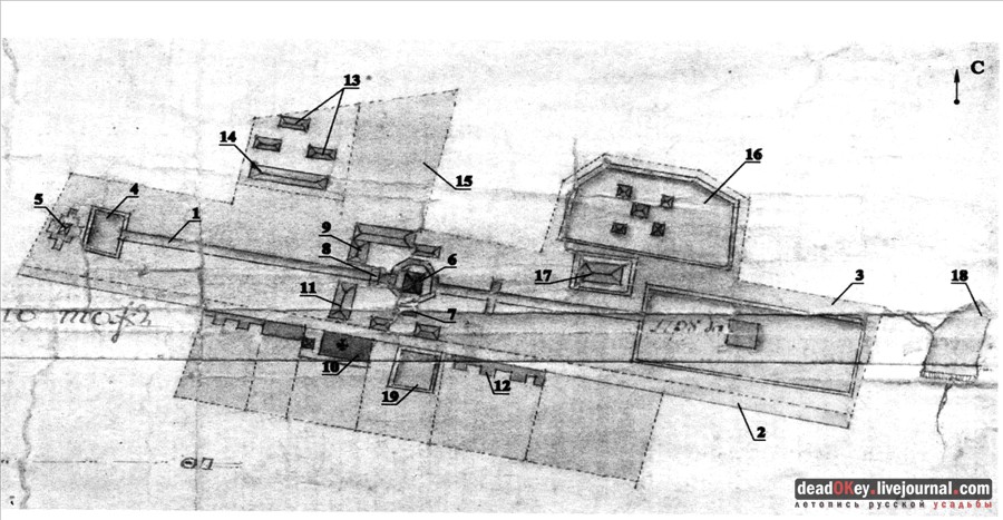 усадьба Алмазово, архивные документы