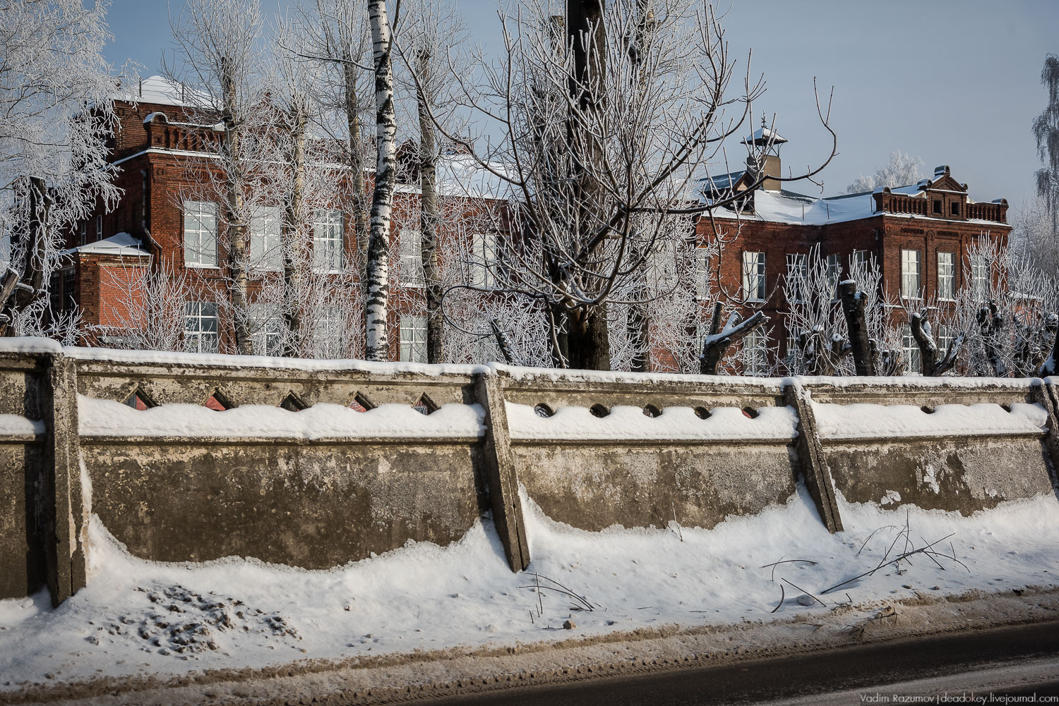 Город Орехово-Зуево, фабрики, фото Вадим Разумов