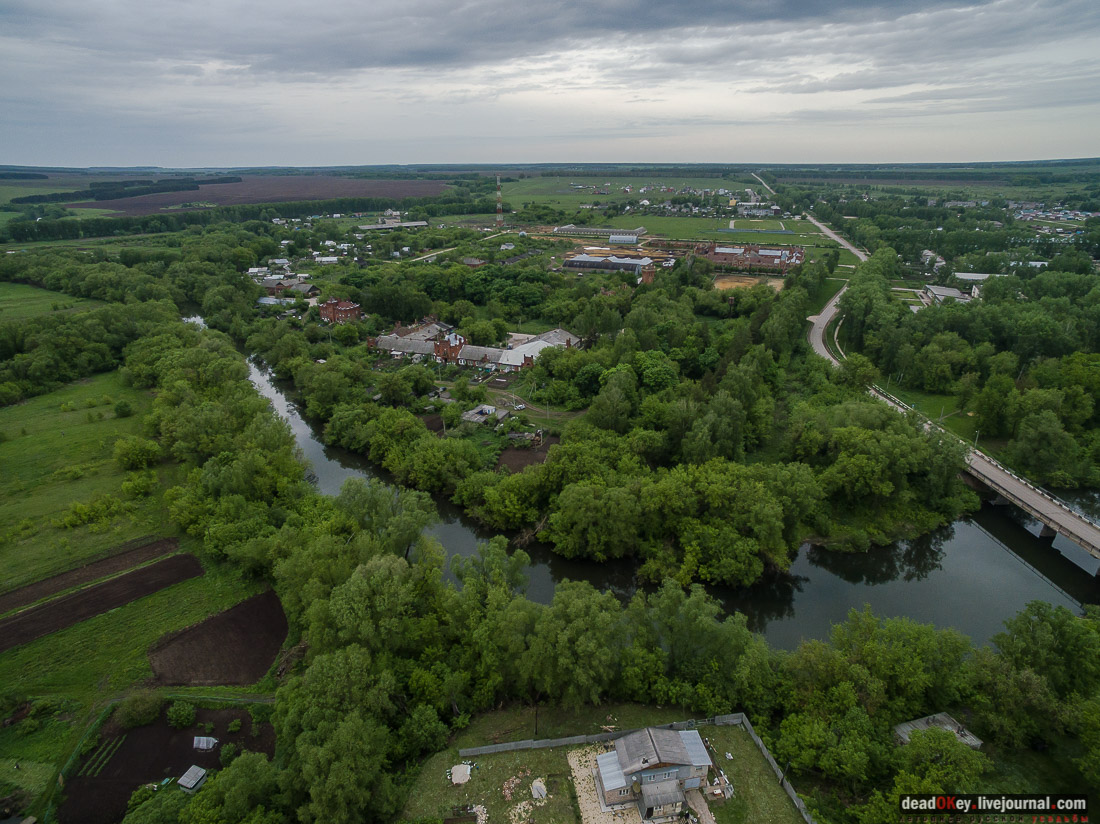 усадьба Старожилово с квадрокоптера