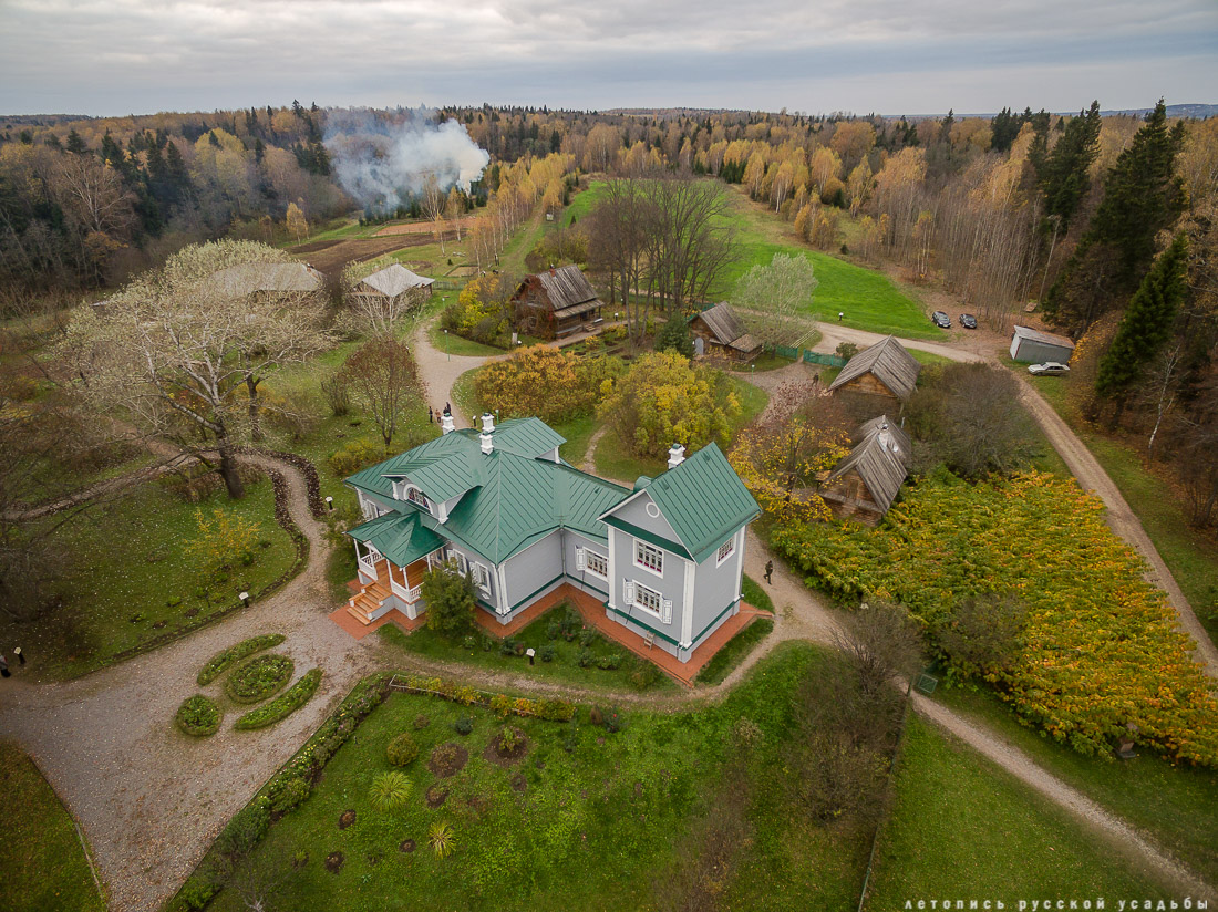 Фотографии архитектуры с квадрокоптера, Летопись русской усадьбы, Разумов Вадим