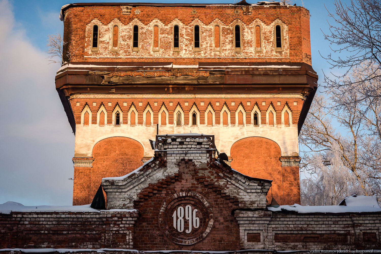 Больничный комплекс, казарма и театр в Орехово-Зуево