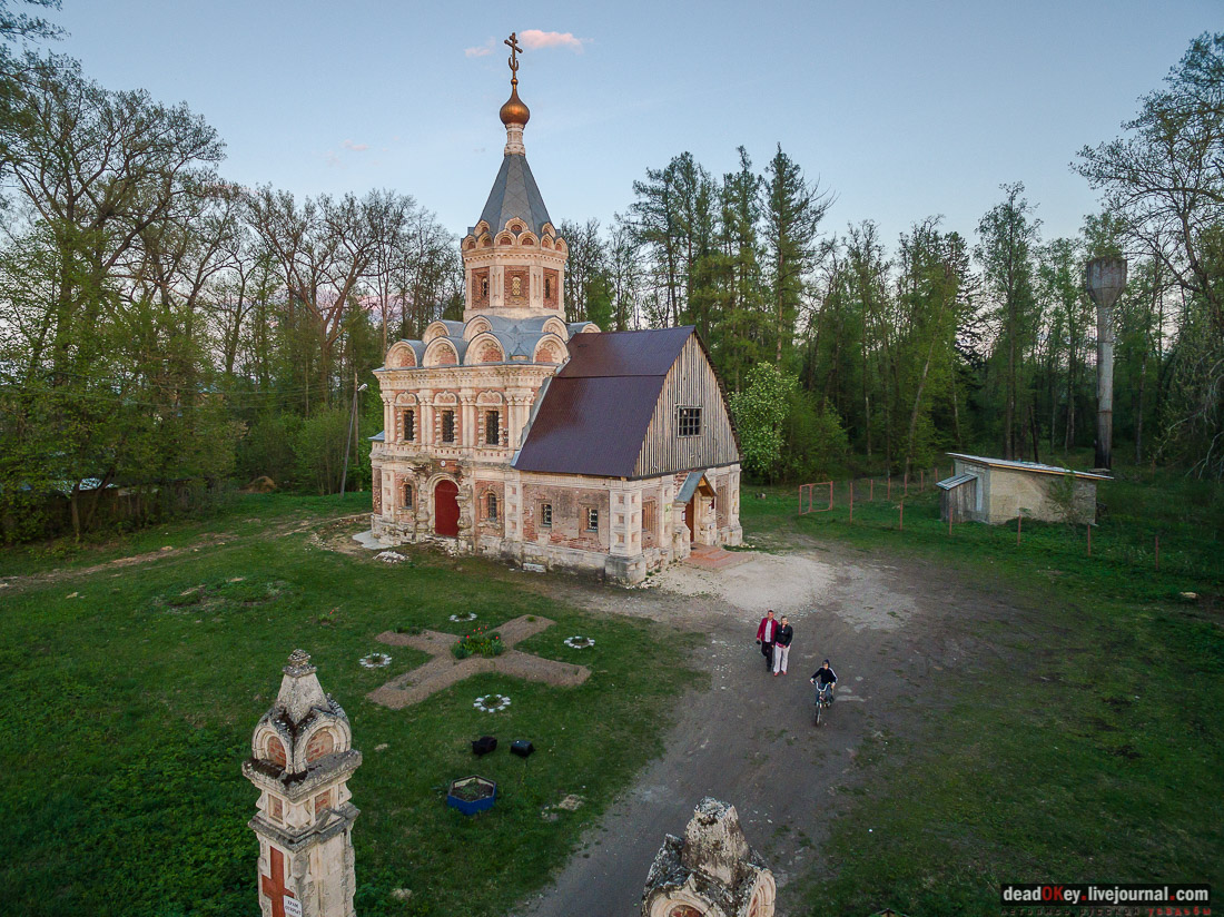 усадьба Муромцево (Судогда) с квадрокоптера