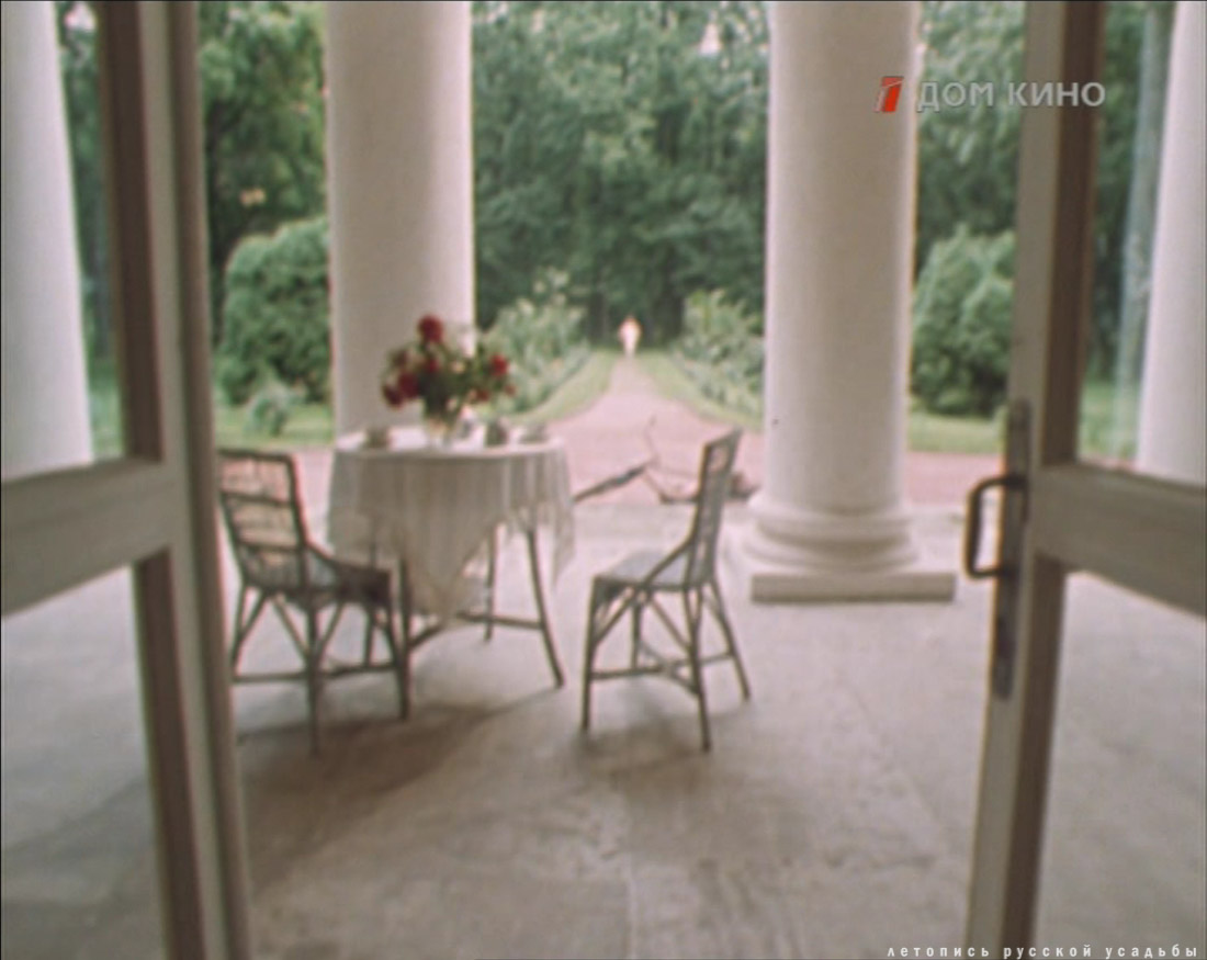 Фильм Машенька (1991), усадьба Горки Ленинские (Вышние Горки), Московская область, Ленинский район.