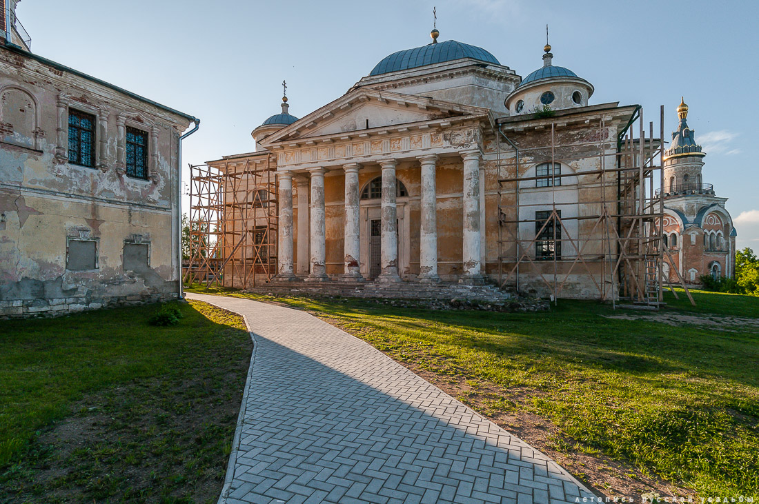Интерьеры Борисоглебского собора в Торжке, Тверская область, арх. Н.А. Львов, Екатерина II, Борисоглебский монастырь