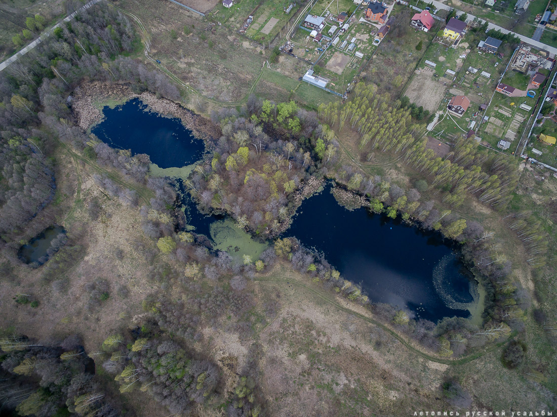 усадьба Стояново В.И. Баженова с квадрокоптера