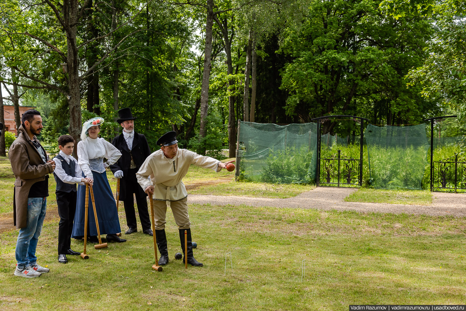усадьба Воронино, съемка передачи Орел и Решка