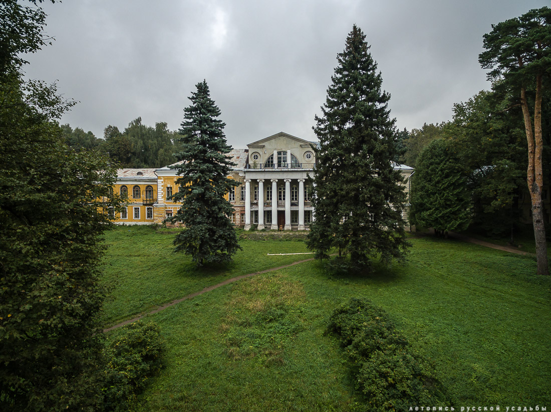 усадьба Суханово с квадрокоптера, помочь усадьбе