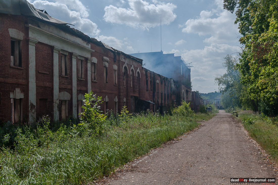 Фабрика Ягужинского, Павловская Слобода, пожар