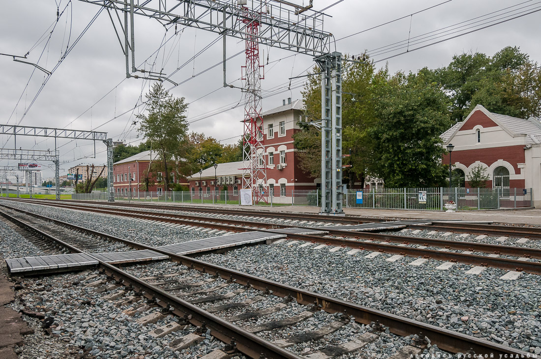 МКЖД. МЦК. Станция Угрешская.