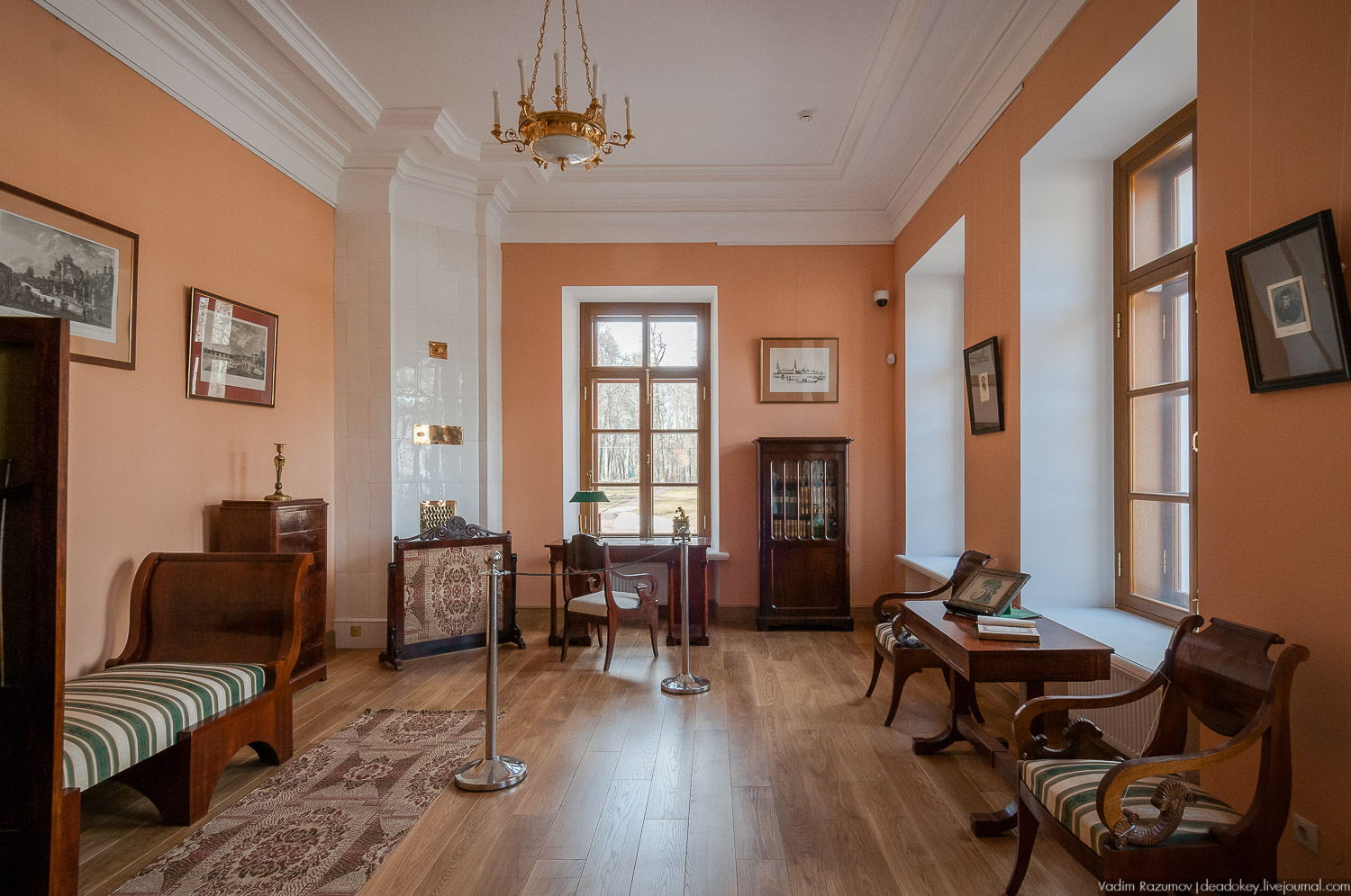 усадьба Остафьево, интерьеры после реставрации