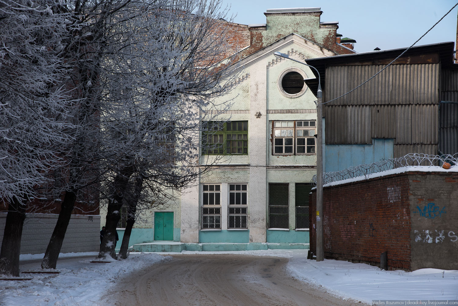 Город Орехово-Зуево, фабрики, фото Вадим Разумов