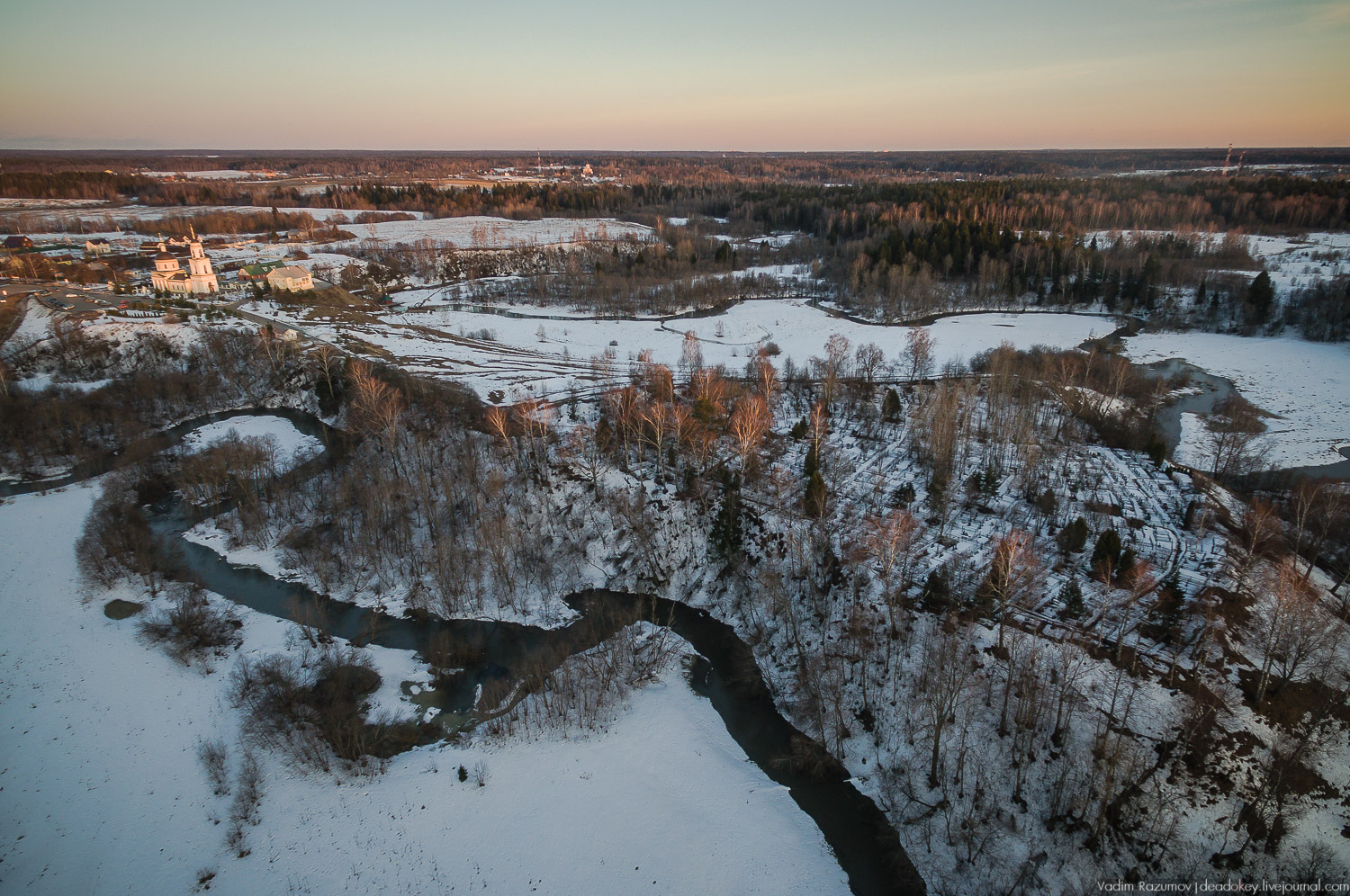 Радонеж, церковь, городище