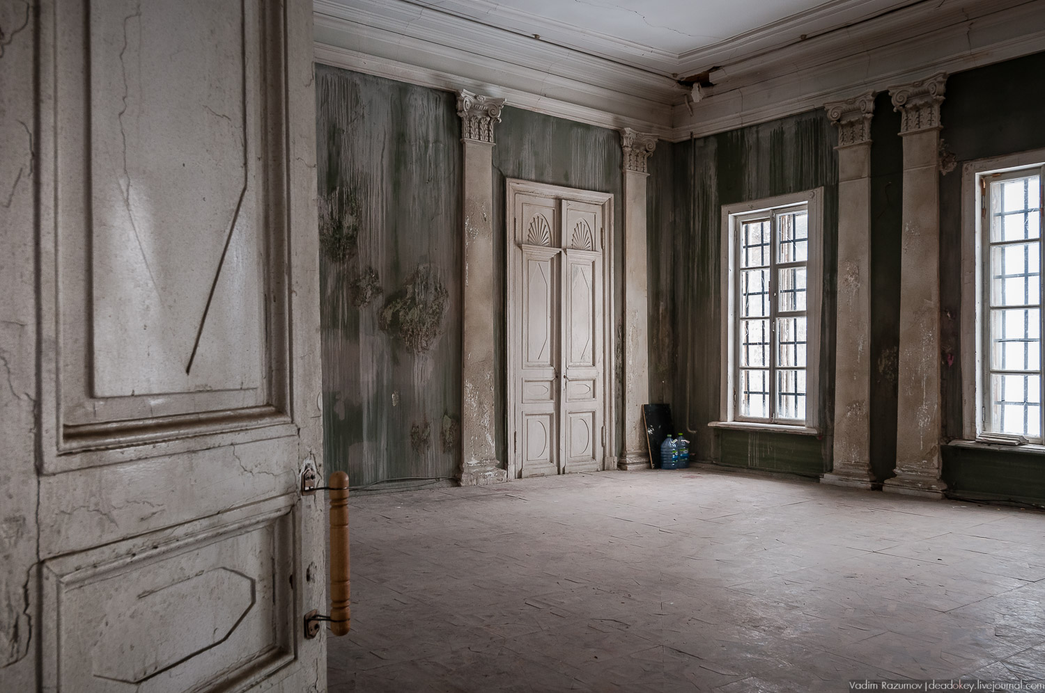 Усадьба Знаменское-Садки, интерьеры главного дома, Москва