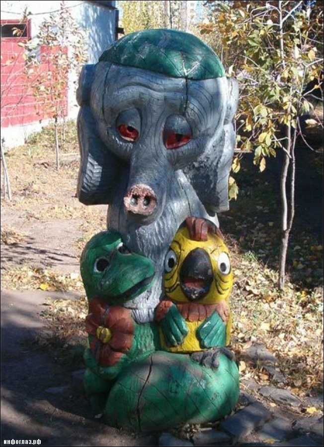 Игровая площадка - ужасы нашего городка