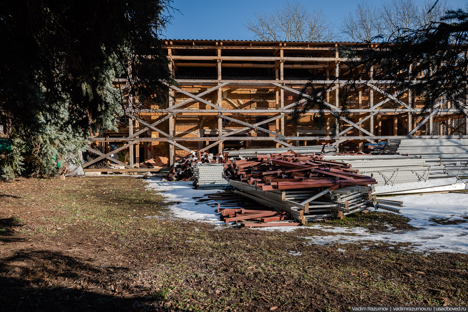 усадьба Гребнево, 2020 год, Андрей Ковалев, реставрация усадьбы