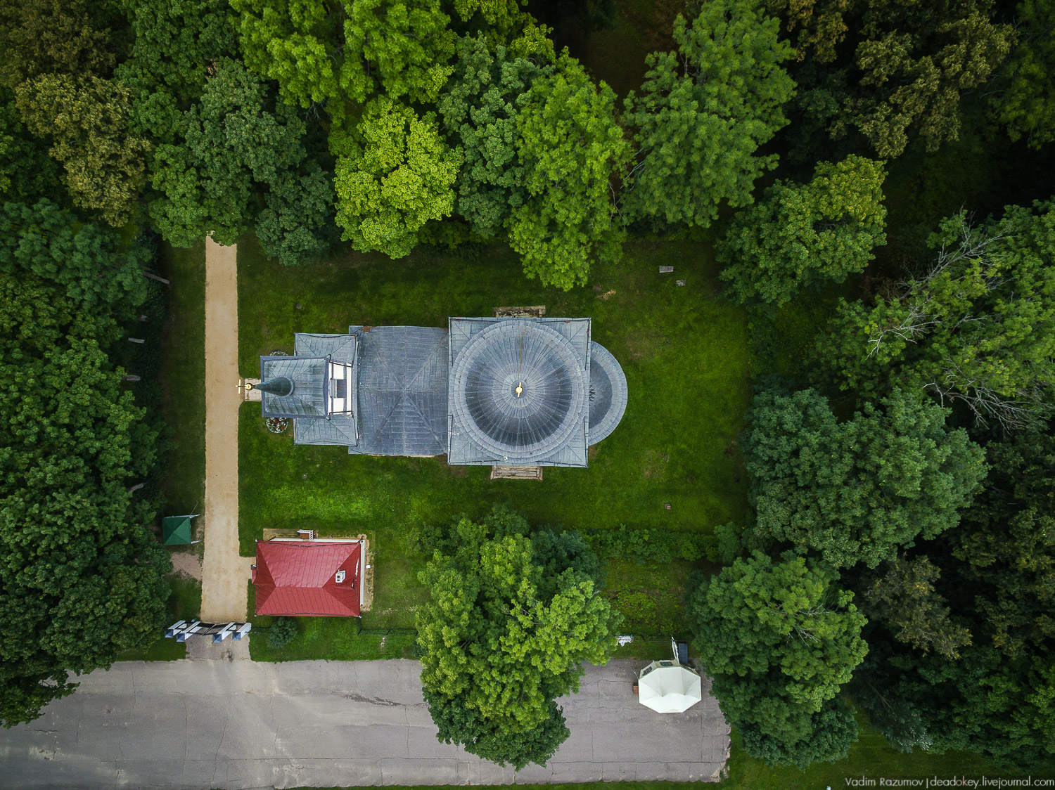 Храмы сверху 2018. Разумов Вадим. Летопись русской усадьбы