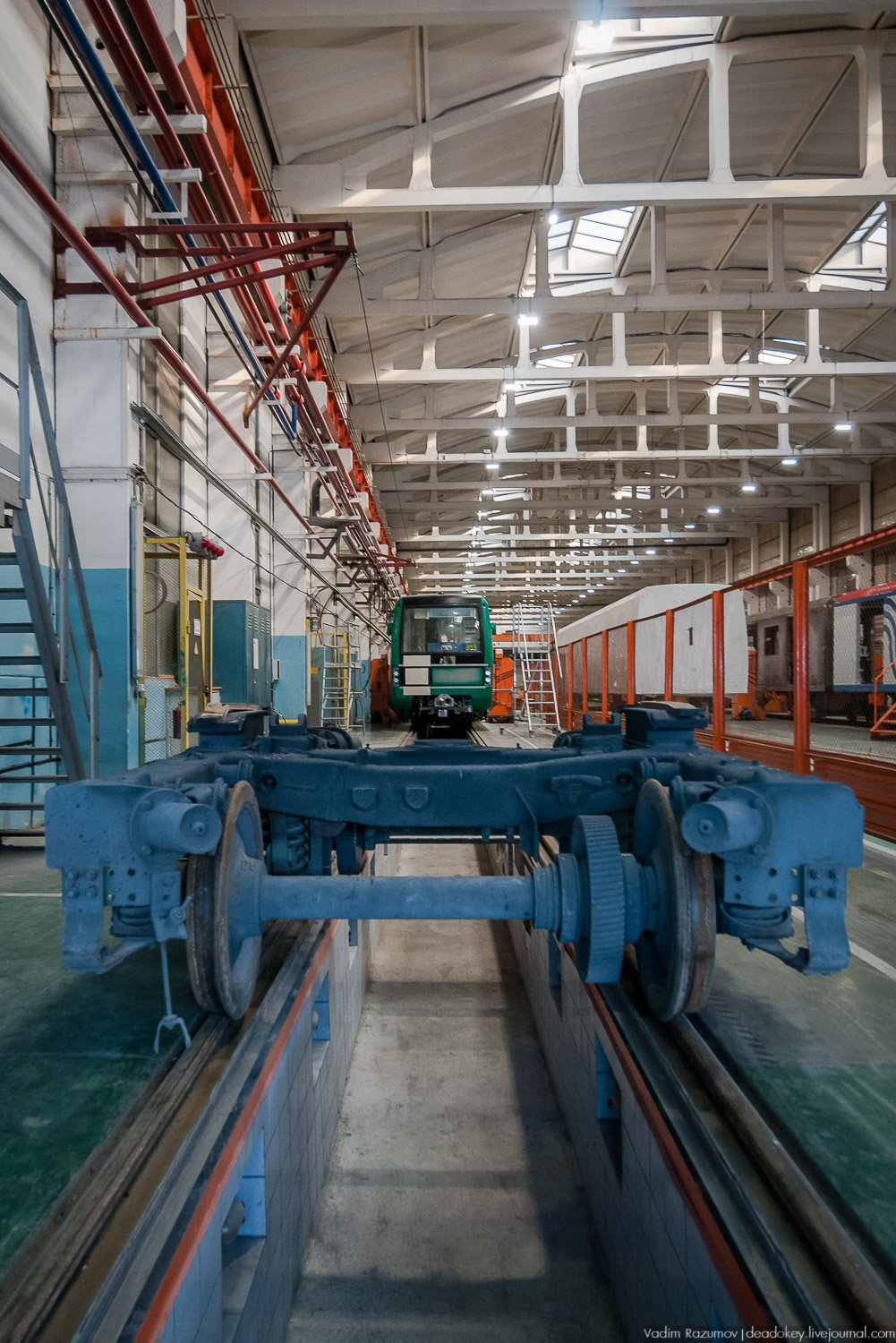 15 июня - Промпоезд. ОАО Метровагонмаш.