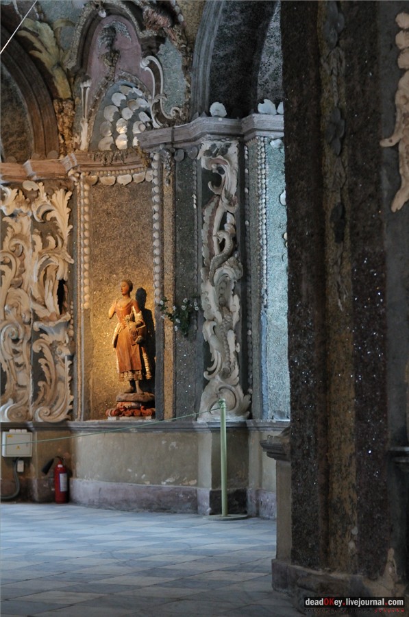 Усадьба Кусково, интерьеры грота