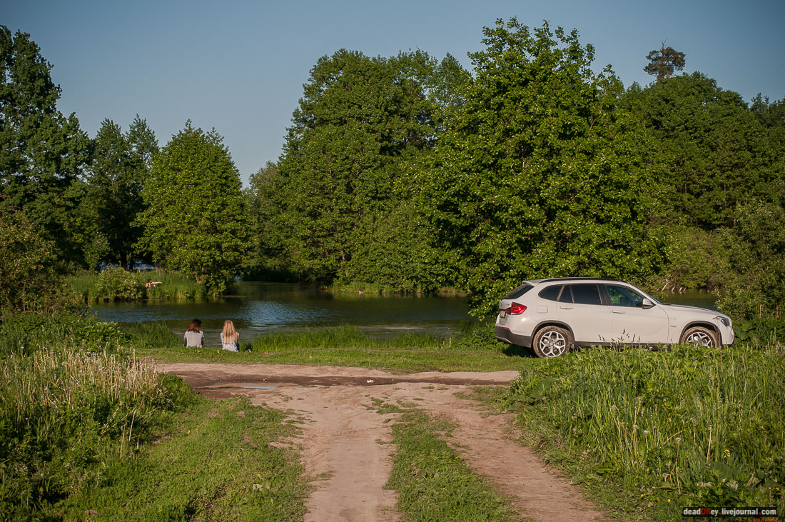 Пейзажный парк в усадьбе Гребнево