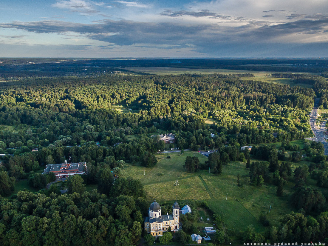 Летопись Русской Усадьбы, усадьбы и архитектура с квадрокоптера, топ-25 июль 2016