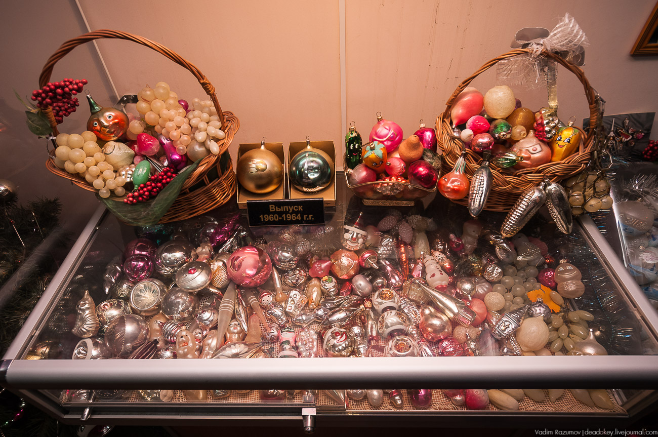 Павловский Посад, фабрика елочных игрушек Иней