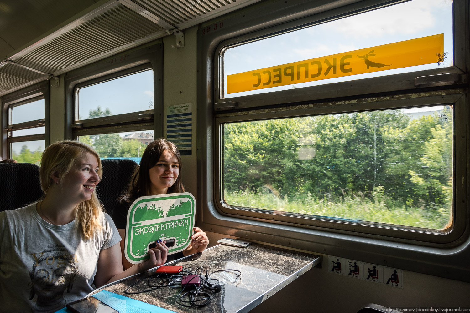 Экоэлектричка. Волонтерский поезд к зубрам в Приокский террасный заповедник