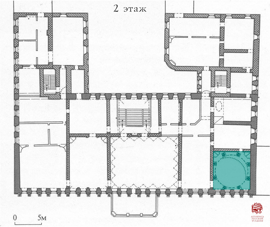 усадьба, палаты Пожарского, дом Ростопчиных и Денисова Орлова, ул. Большая Лубянка д.14