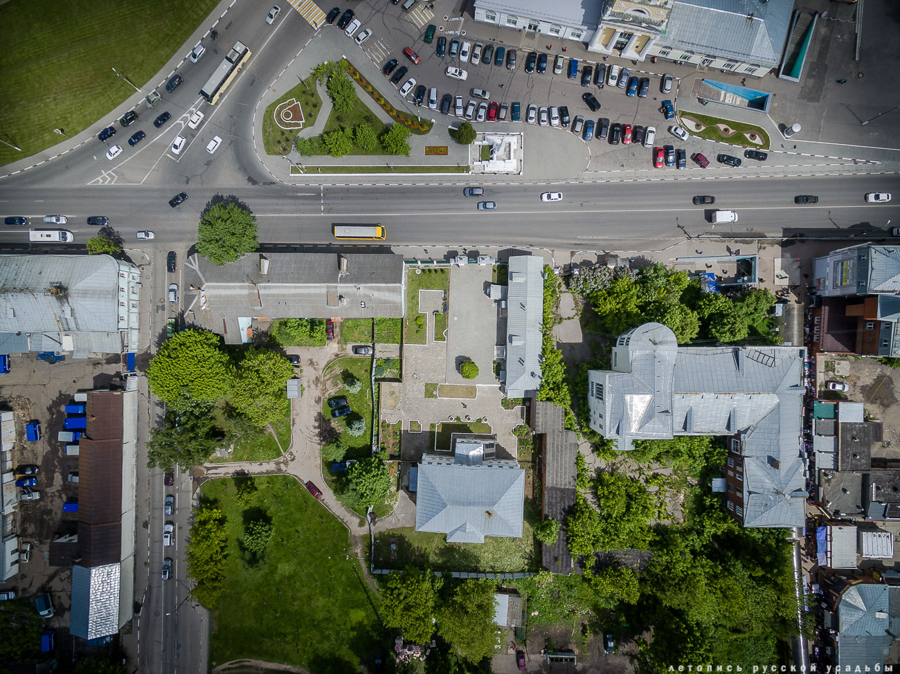 Коломна с квадрокоптера и дрона. Летопись русской усадьбы. Разумов Вадим